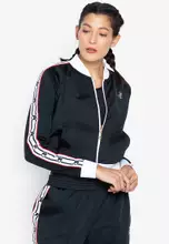 Champion women's track jacket hotsell