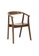 DoYoung brown STOCKHOLM (Set-of-2 Walnut) Armchair 6F7E8HL165BD8AGS_1