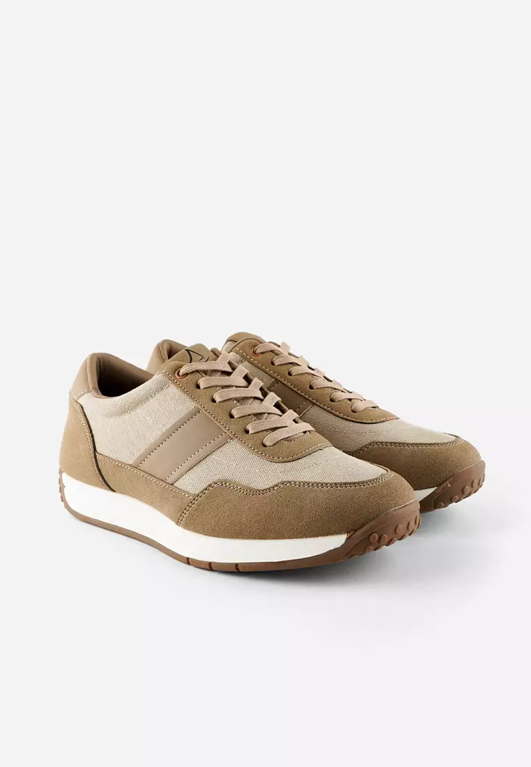 Jackson Kian 1JG Brown - Sepatu Sneakers