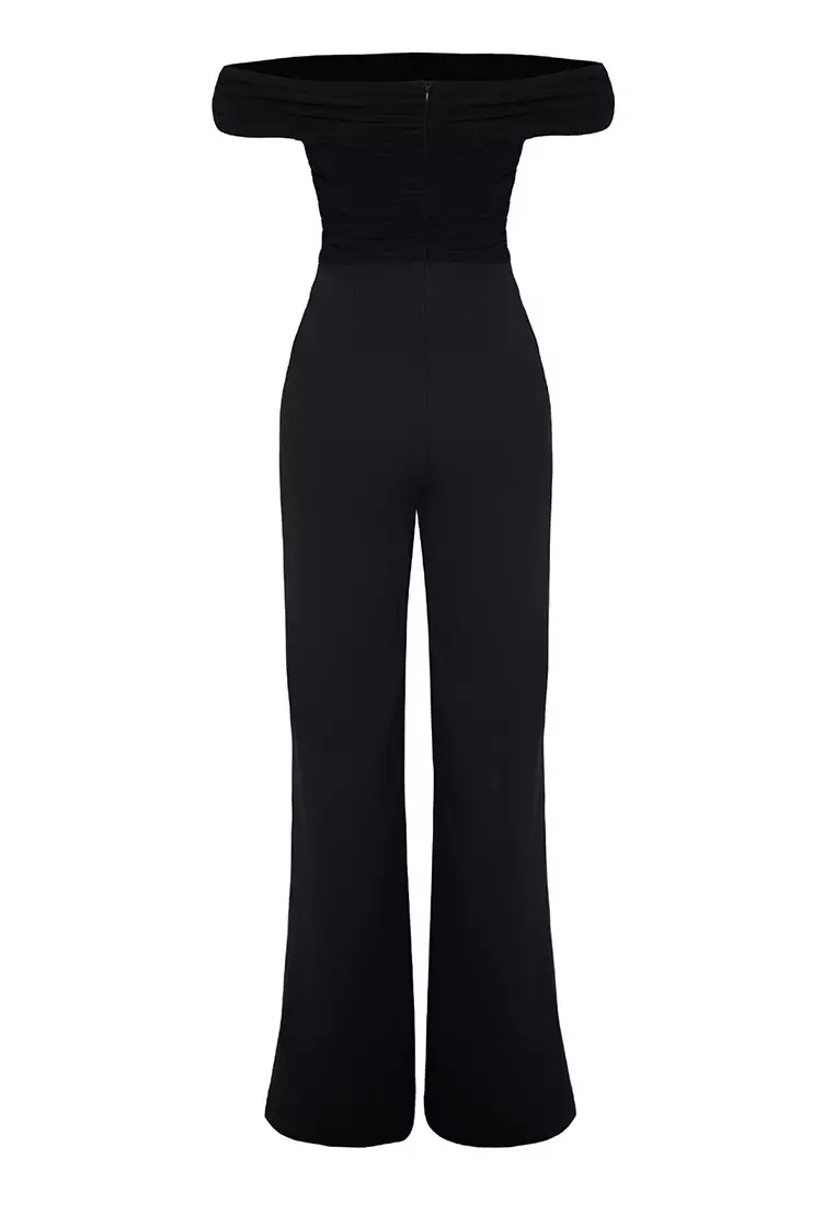 Off-Shoulder Jumpsuit
