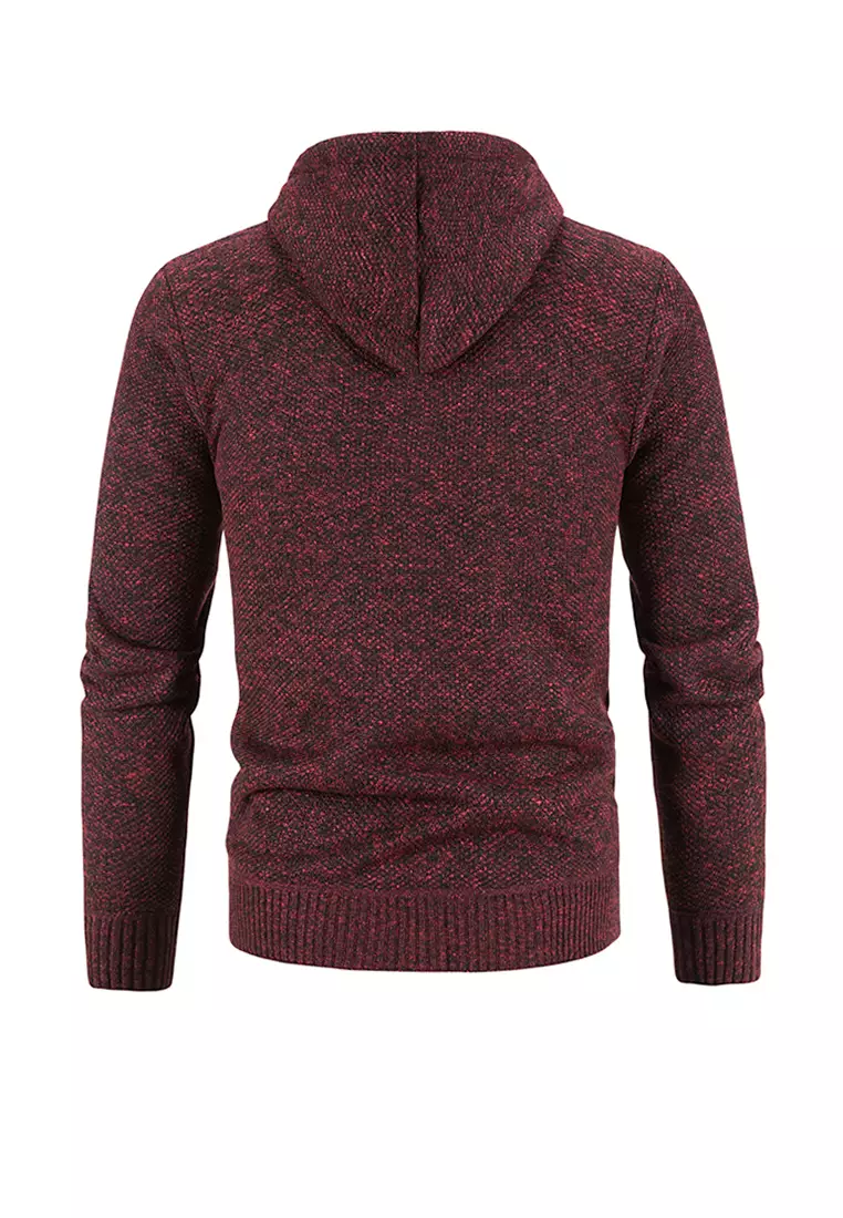Hooded Knitted Cardigan HZYX-B215-6602