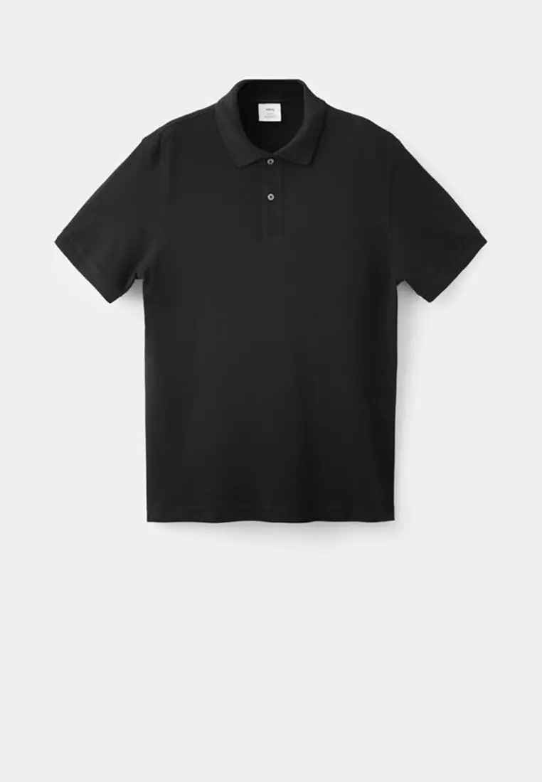 Regular-Fit Piqué Polo Shirt