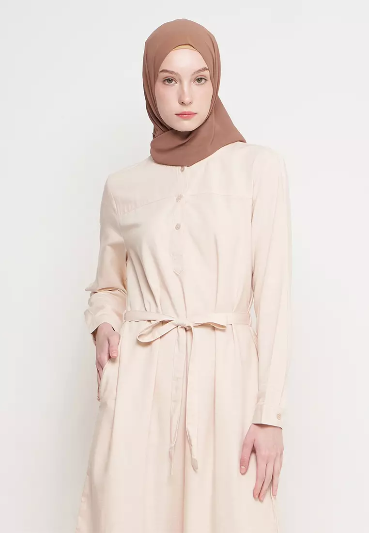Shanika Dress Cream (G.4202)