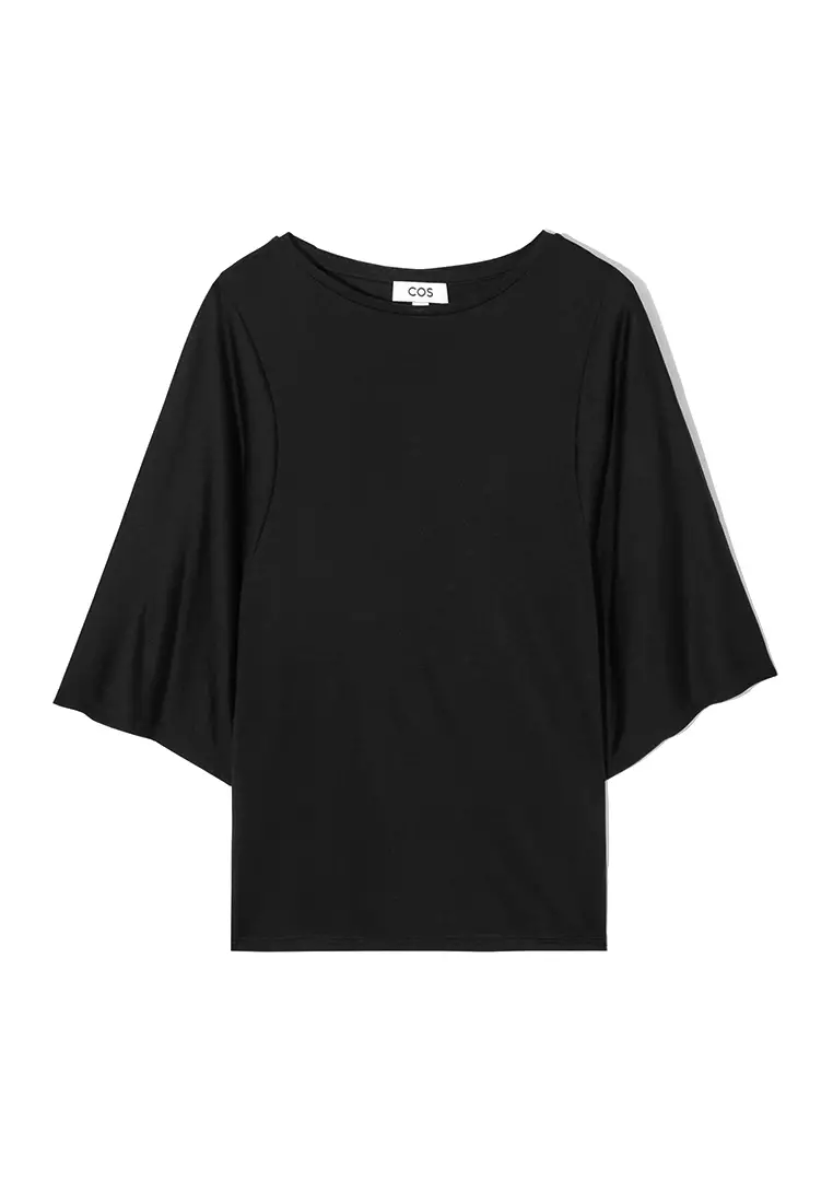 Buy COS Pure Mulberry Silk T-Shirt 2024 Online | ZALORA Philippines