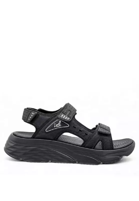 Men Slip On Faux Leather Classic Casual Sandals - 250141257