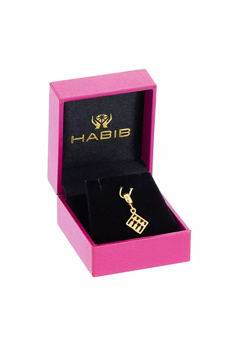 HABIB 916/22K Yellow Gold Charm (Abacus) CPT0410823