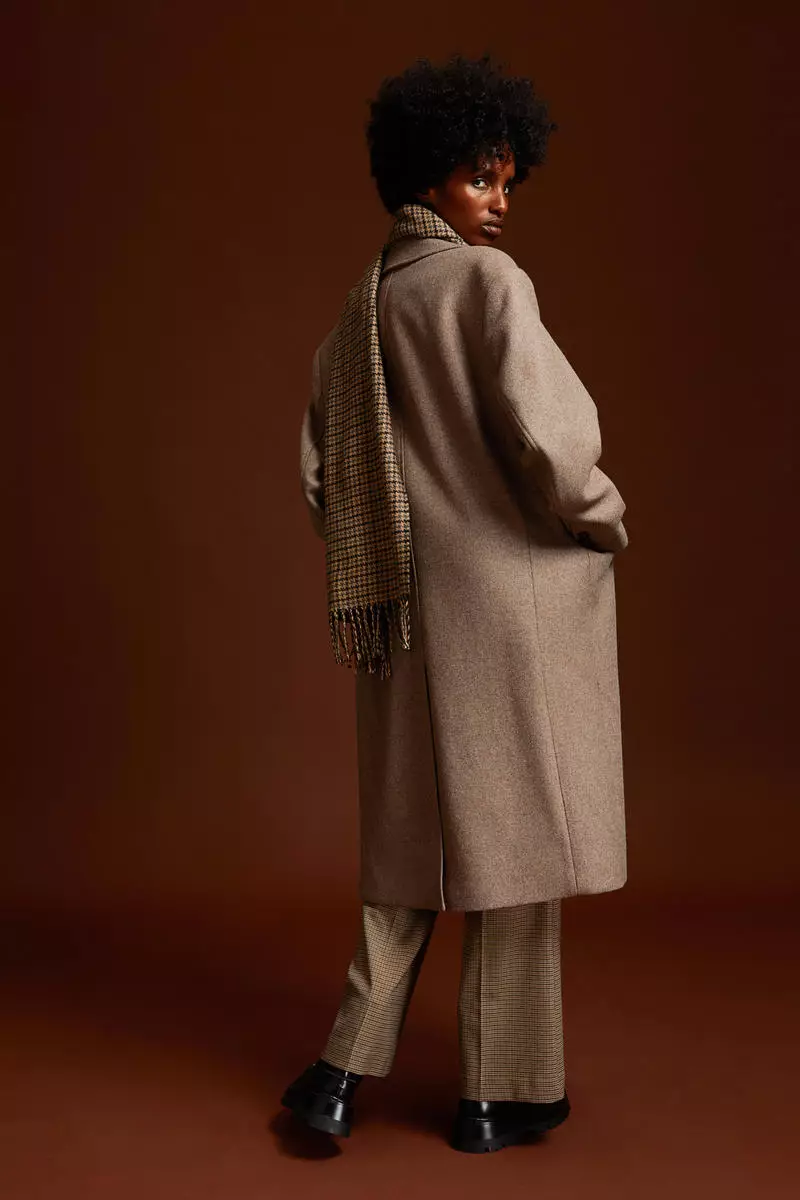 H&m wool sale blend coat