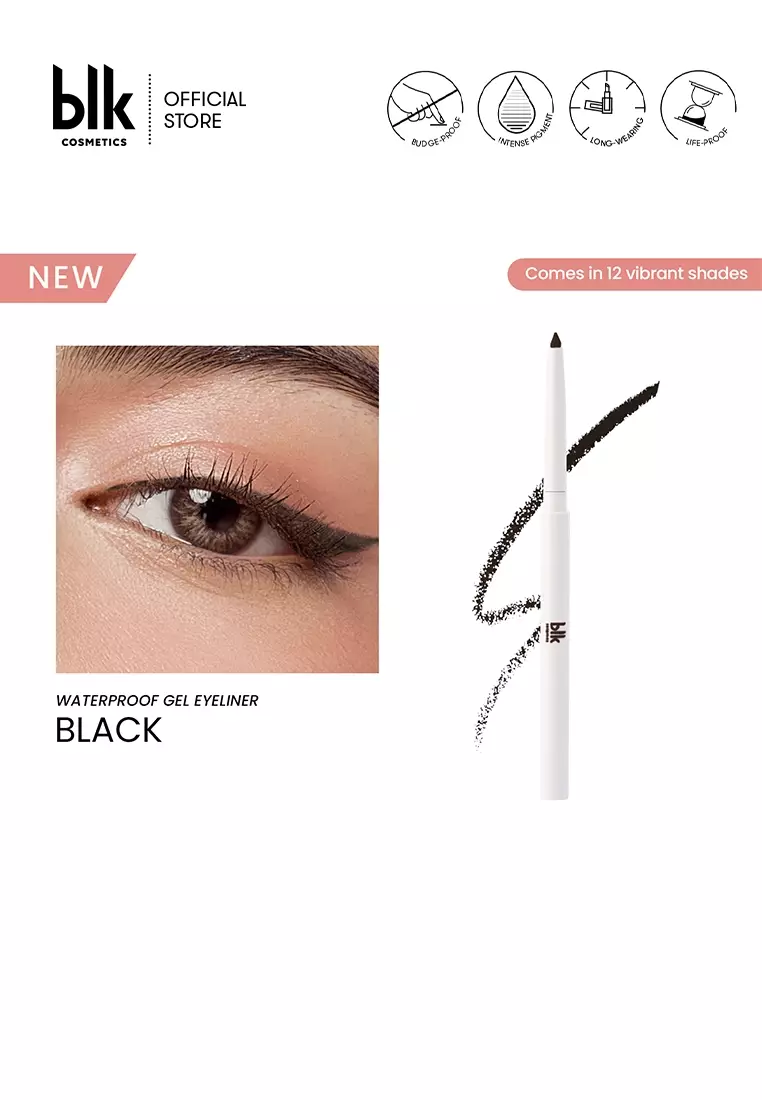 Discount on Blk Cosmetics  shoes - SKU: Blk Cosmetics Fresh Waterproof Gel Eyeliner - Black