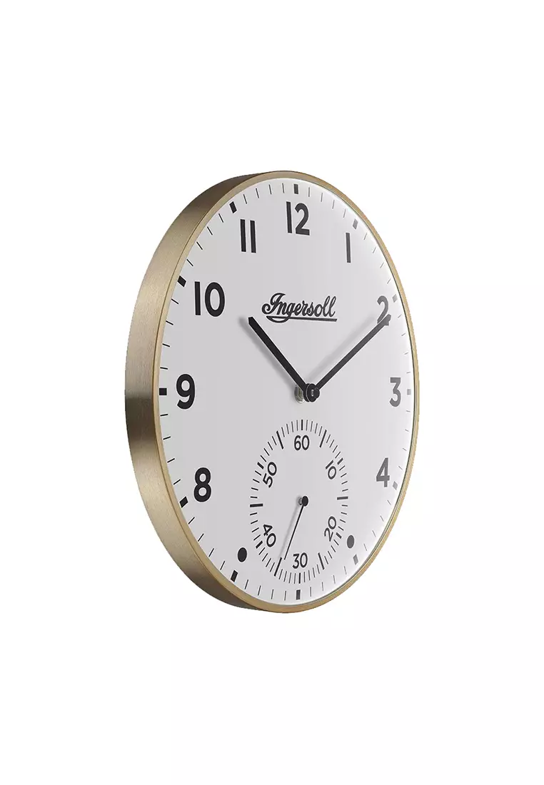 (FREE GIFT) Ingersoll The Naismith Black Stainless Steel Analog Automatic Watch For Men INI16102 IC003GW-GWP