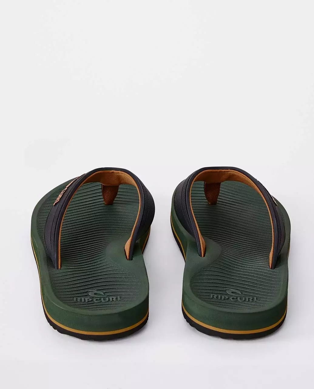 Rip Curl Men Tunnels Bloom Thongs - Olive