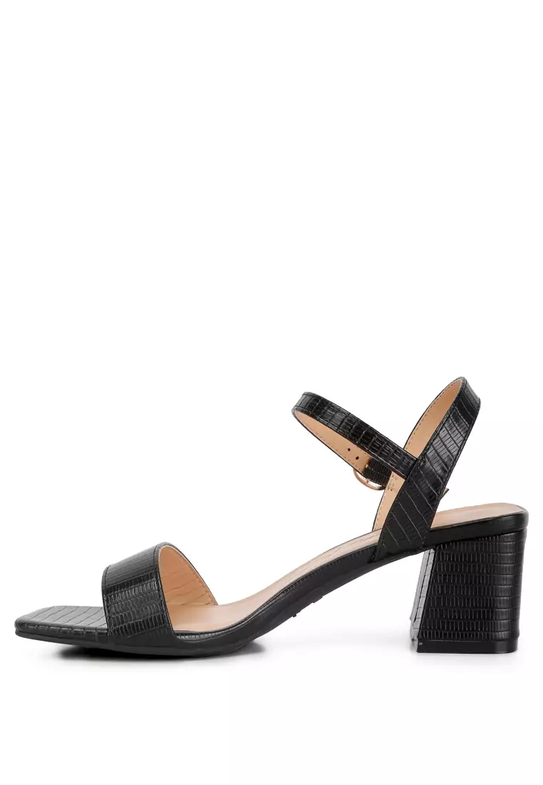 Buy London Rag Black Block Heel Sandals 2024 Online | ZALORA Philippines