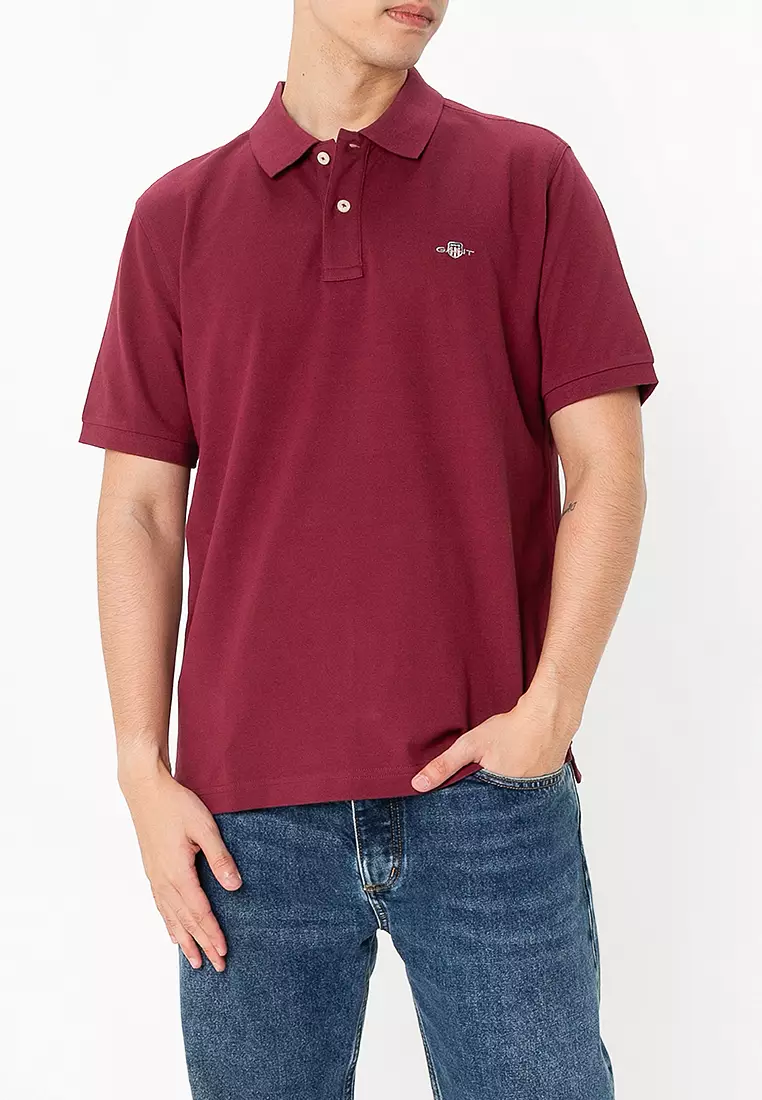 Regular Fit Shield Piqué Polo Shirt