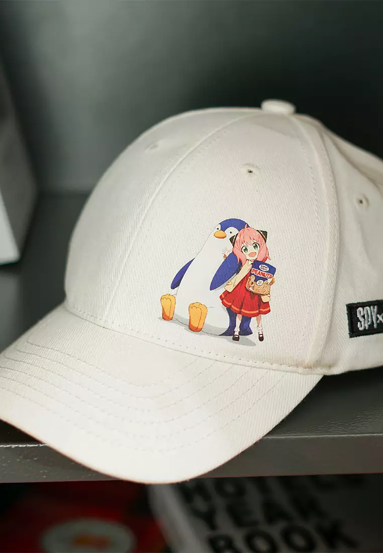 Cressida X SpyxFamily Unisex Kids Baseball Cap DB001P - Broken White