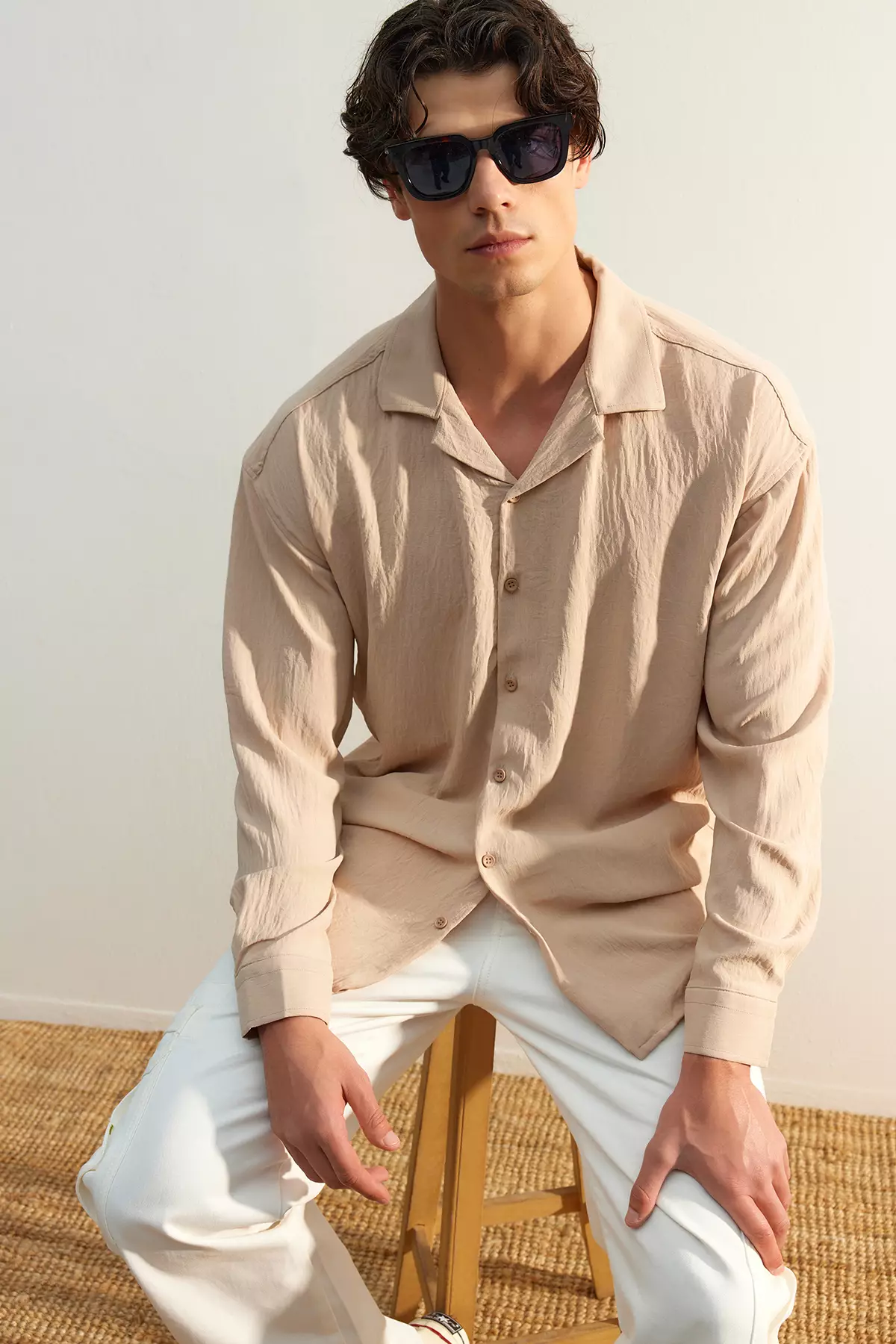 Plain Oversized Shirt