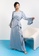 Lubna blue Satin Abaya Dress With Trimmings E7576AA36CE9BEGS_1