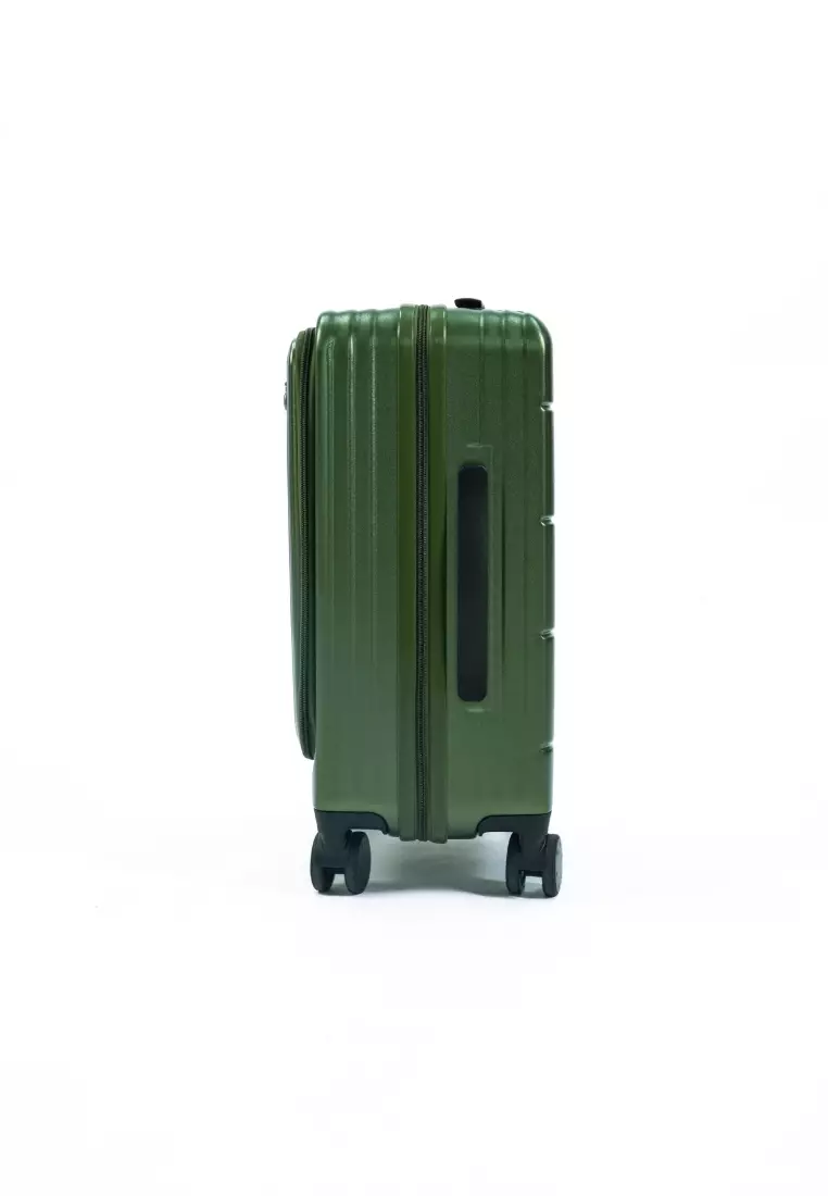 Alpha 20" Small Hard Case Luggage Olive