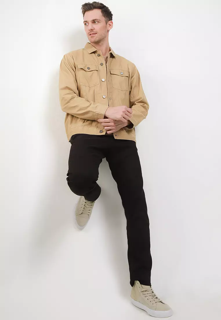 Cotton Oxford Jacket MJF169