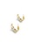 FAWNXFERN gold Double Band Irregular Half Hoop Earrings FB5B2AC80F2928GS_2