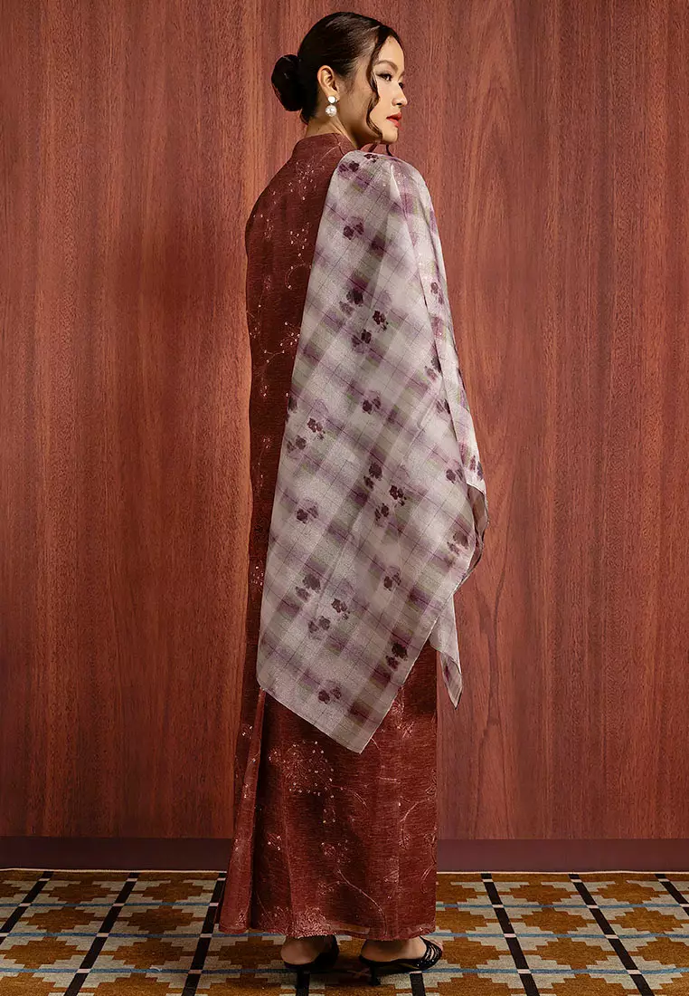 MAYSA KURUNG SET WITH SHAWL