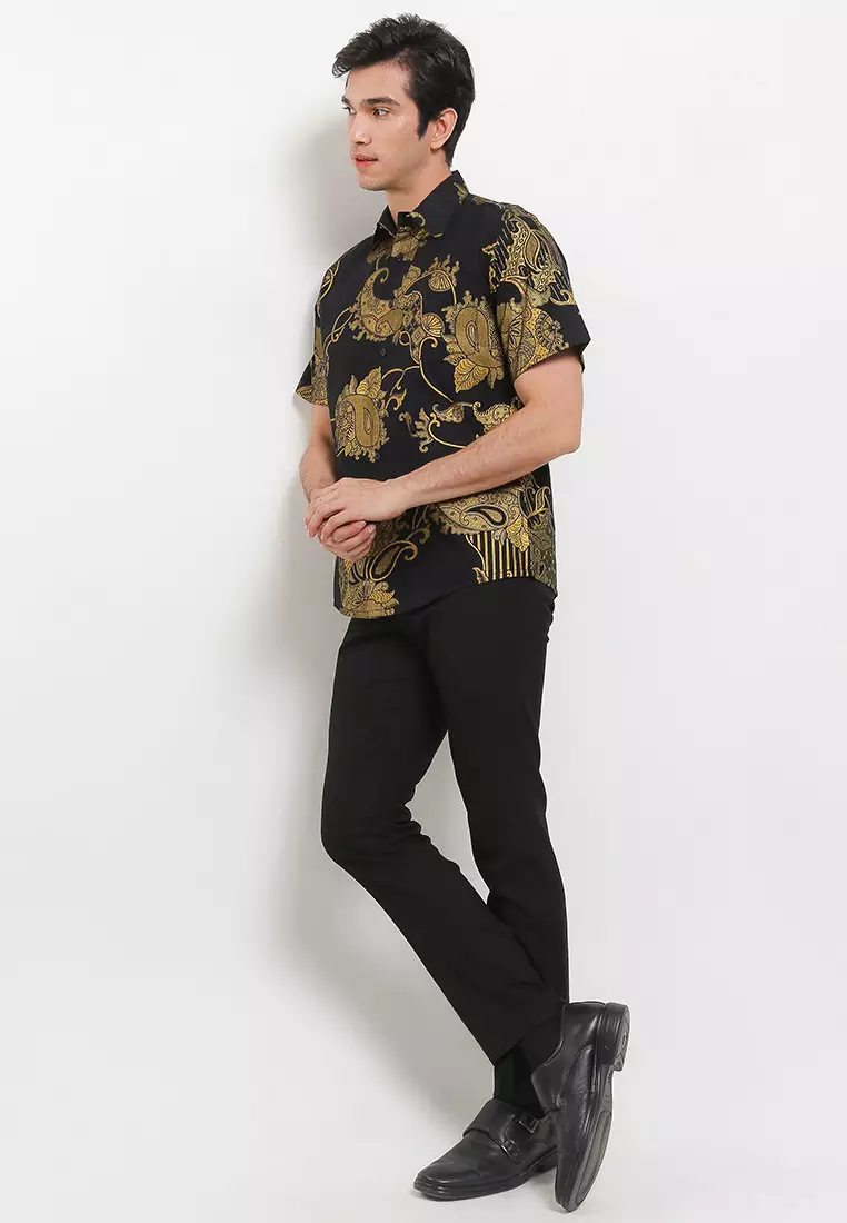 Hem Batik Slim Fit Motif 6