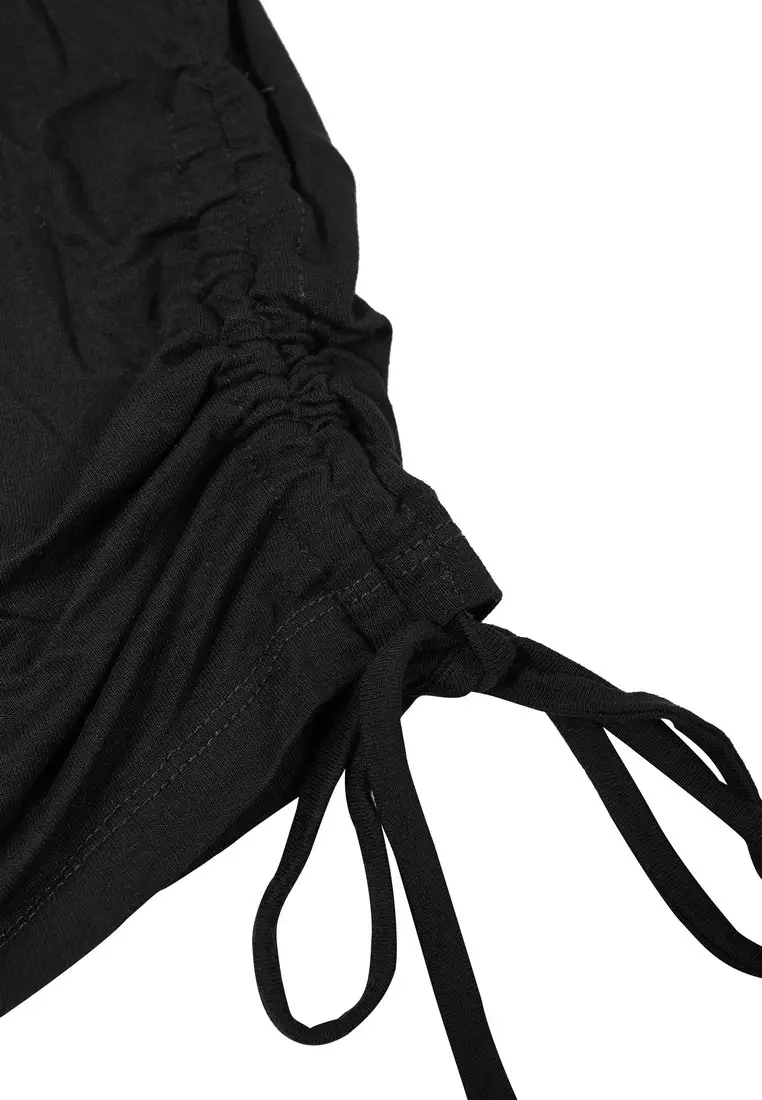 Greenlight Women's T-Shirt Short Sleeve Body Fit Drawstring Bayashi HP-C011224