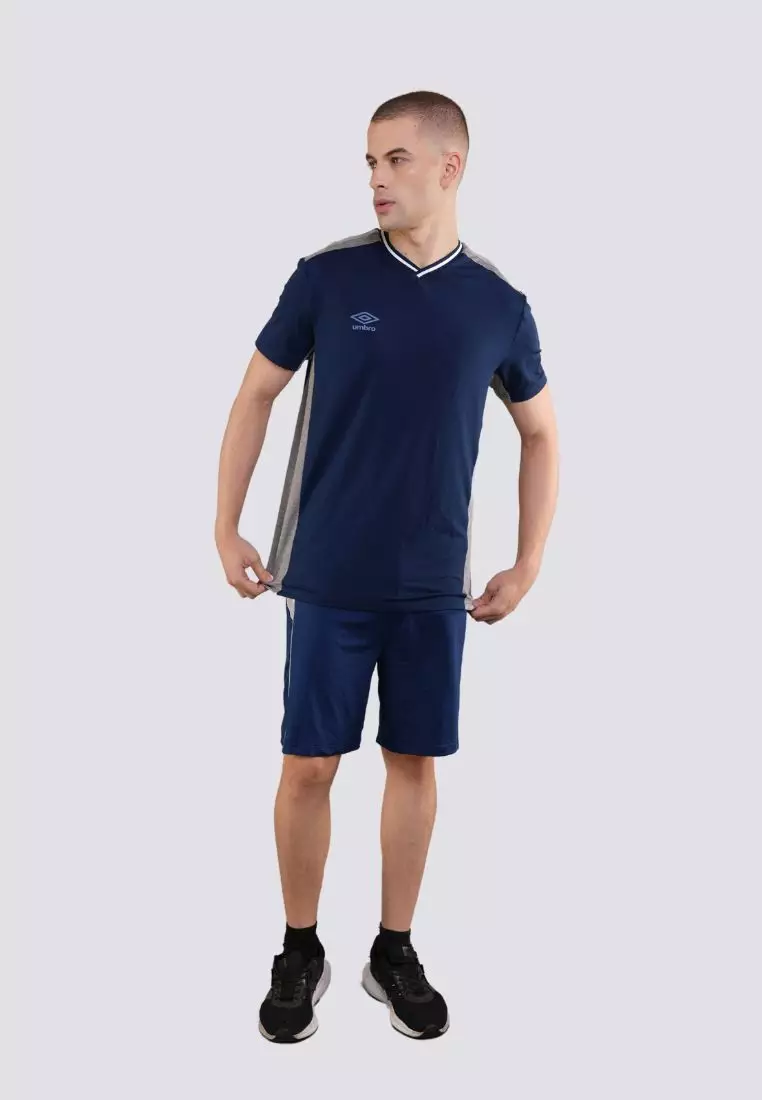 Quick Dry Shirt with V-Neck Sportswear for Men