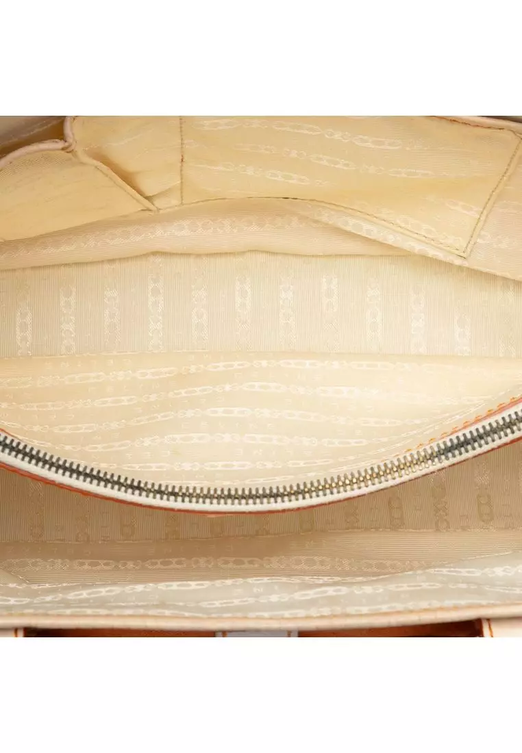 Pre-Loved Celine Canvas Boogie Handbag