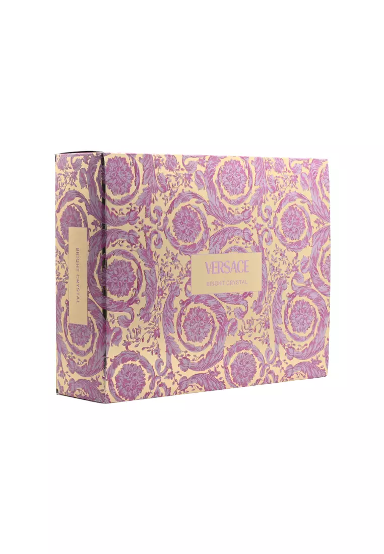 Versace Bright Crystal Eau de Toilette Set 3piece
