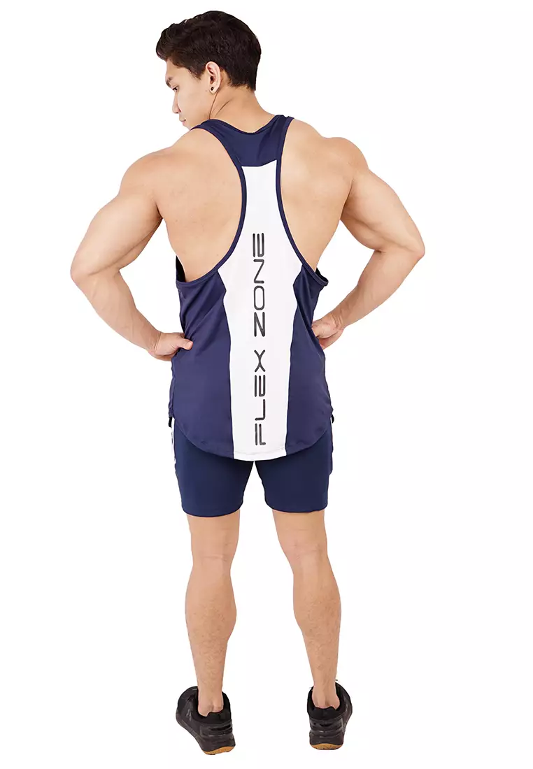 FLEXZONE Sport Singlet Alpha Series Navy