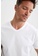 DeFacto white 2-Pack Regular Fit V Neck Basic Cotton T-Shirt 0F19AAAD580C11GS_4