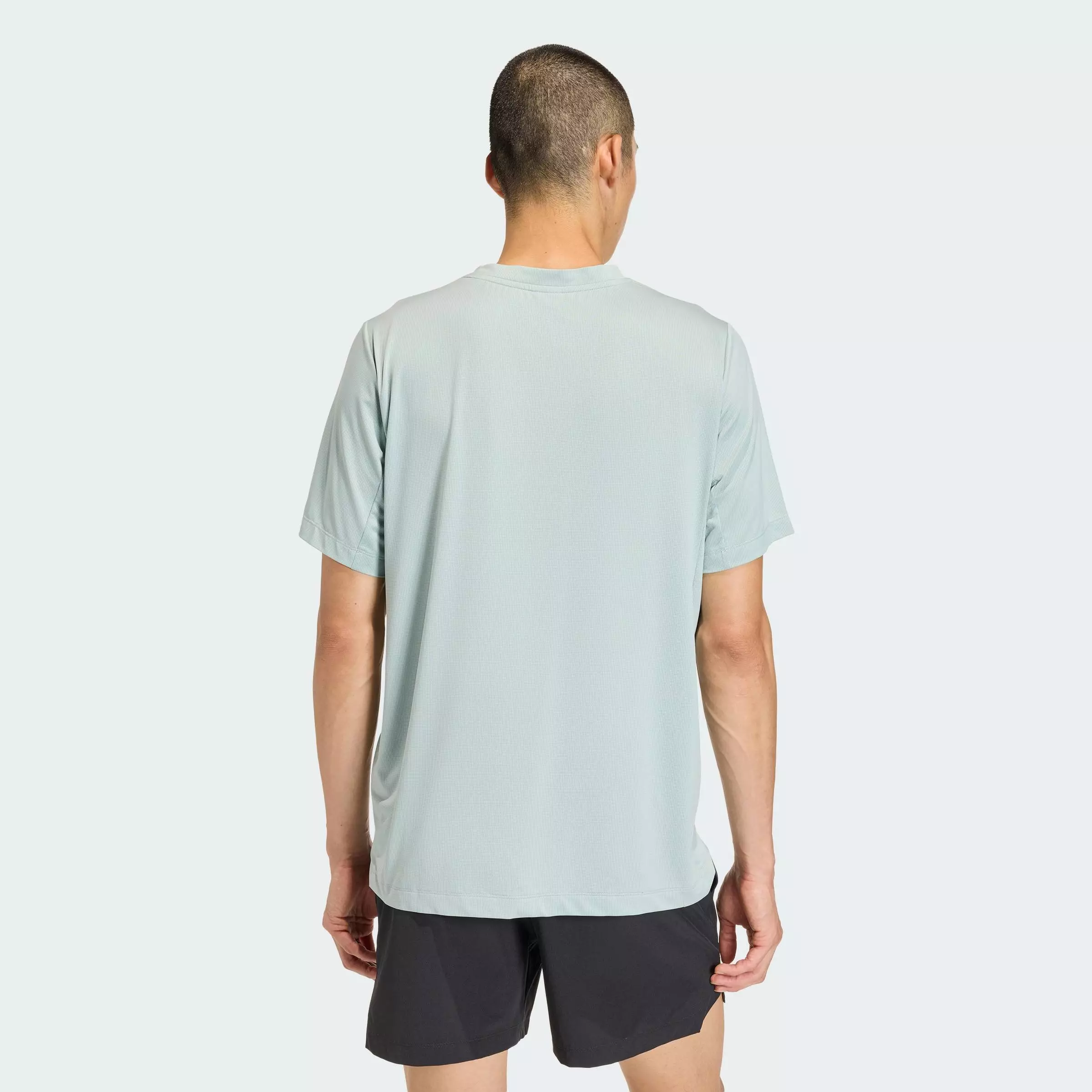 Gym & Training & Tennis & Padel Tennis D4T ESSENTIALS T-SHIRT Men Green KE9931