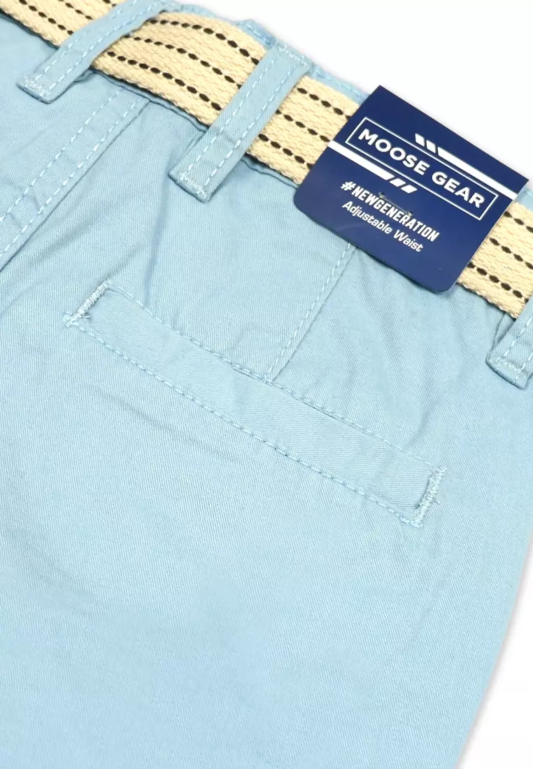 Boys Twill Short with Belt