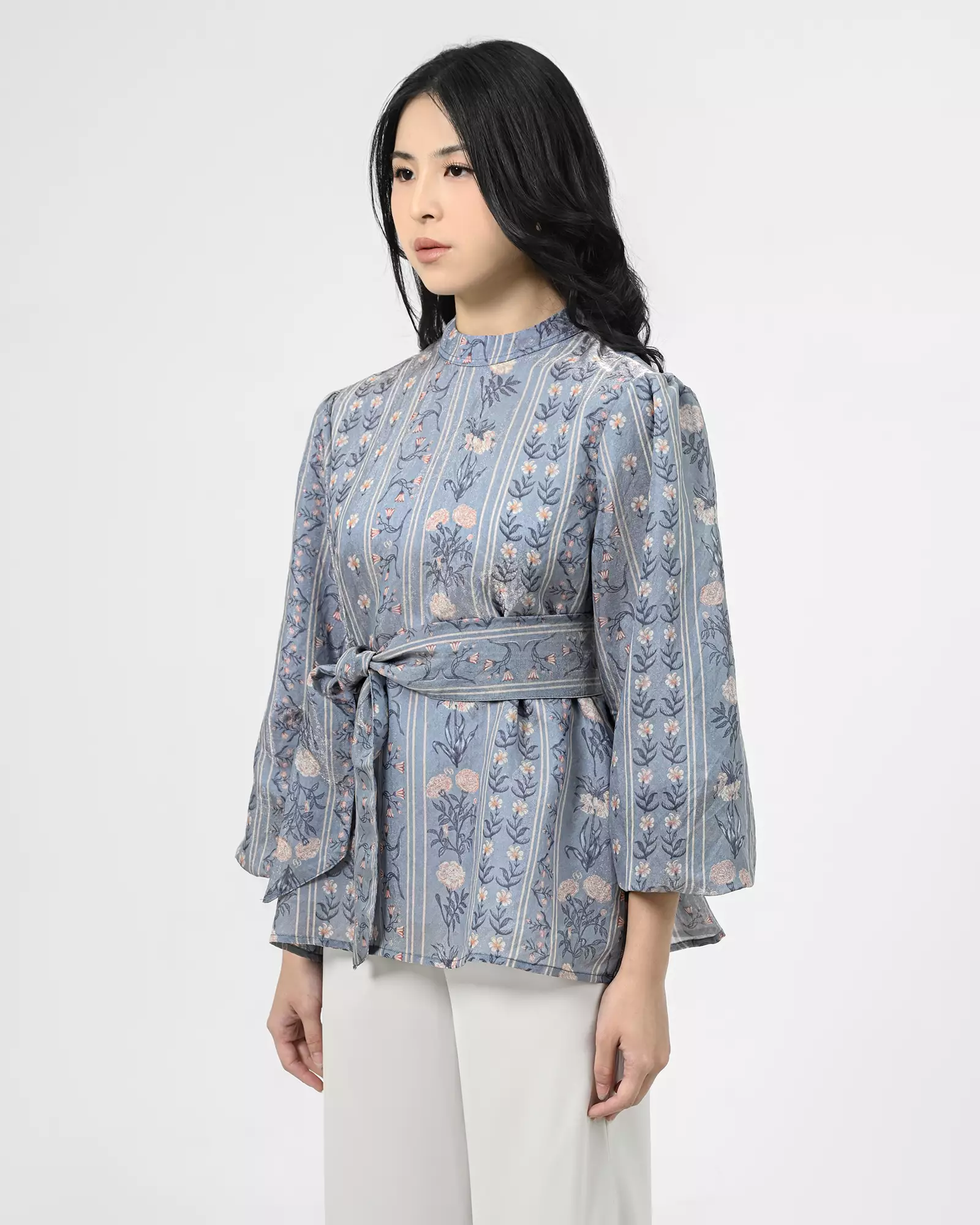 Geulis.id RAMANTA BLOUSE - DENIM