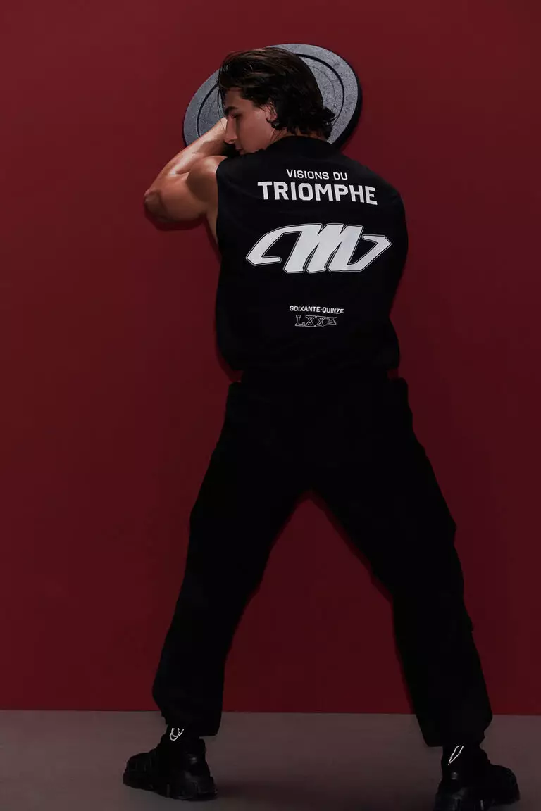 Parachute cargo trousers