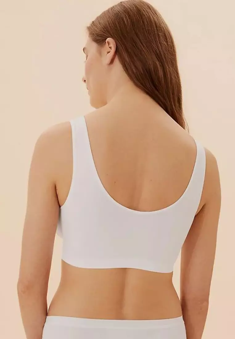 3pk Seamless Non Wired Bralettes