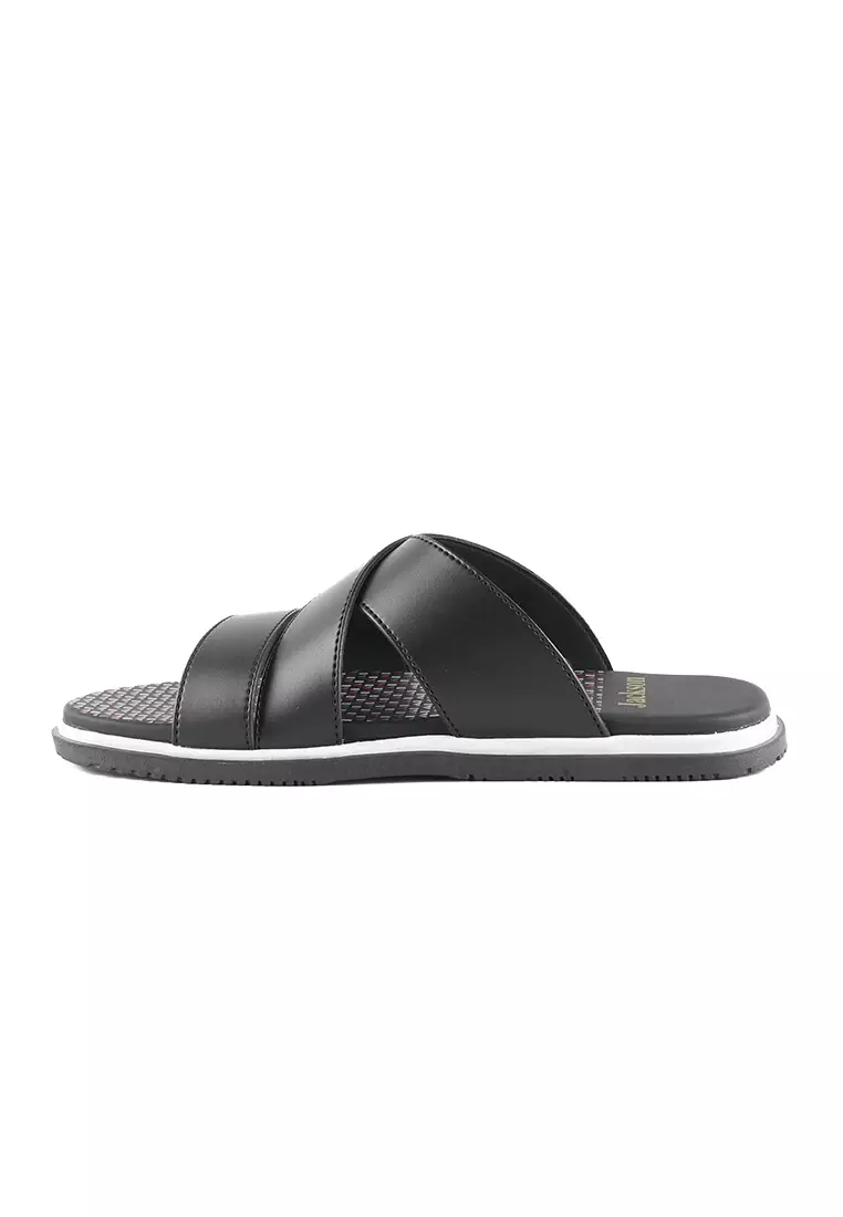 Jackson Zeno 1JSS Black - Sandal Pria