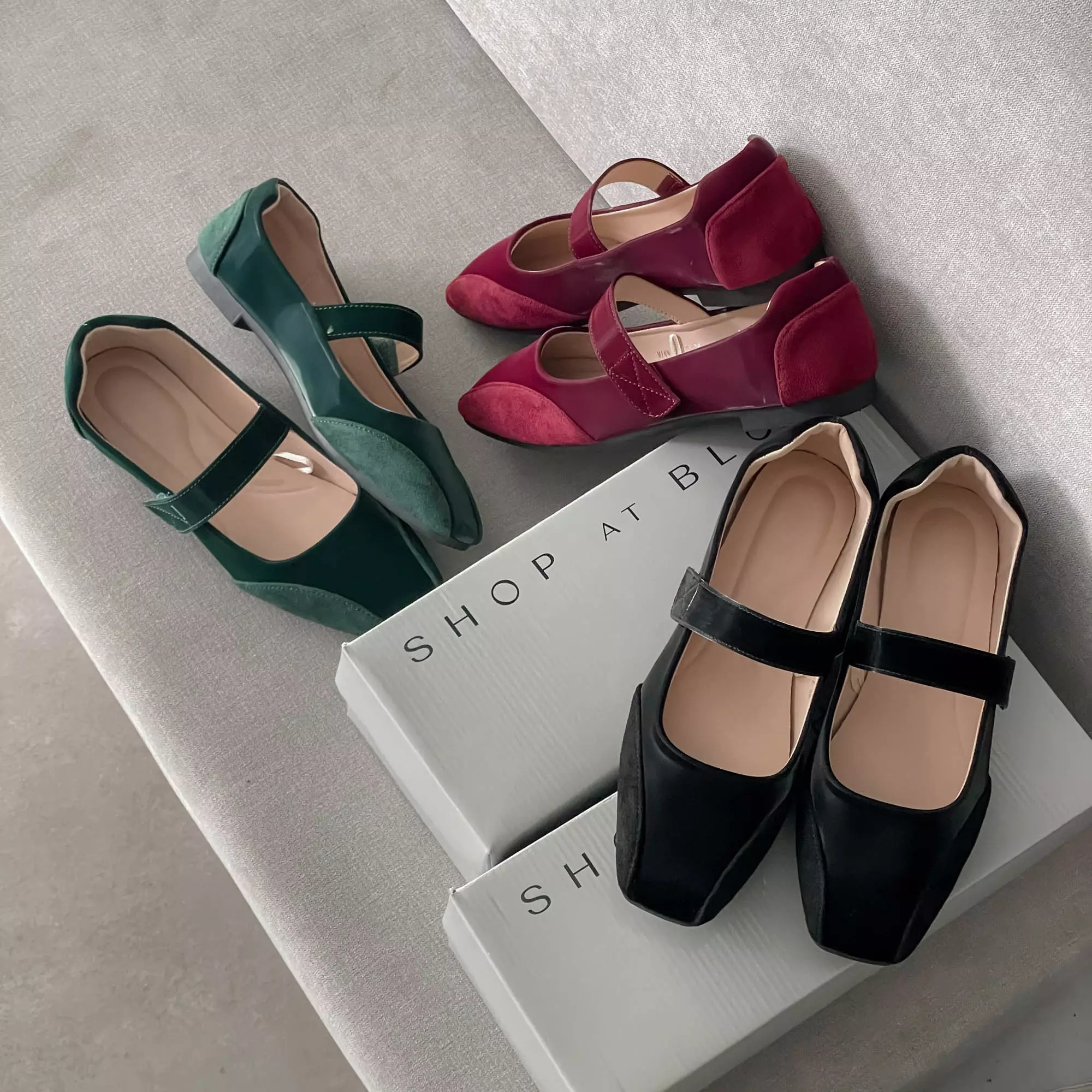 Blow Ara Mary Jane Flats Shoes MINNIK 0012