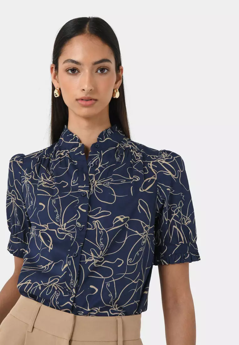 Leen Gathered Blouse