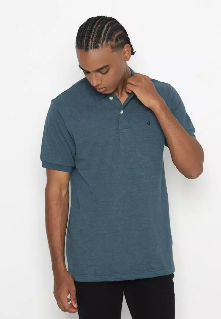 MATSUDA Kaos Polo Shirt Pria Kerah Kushima