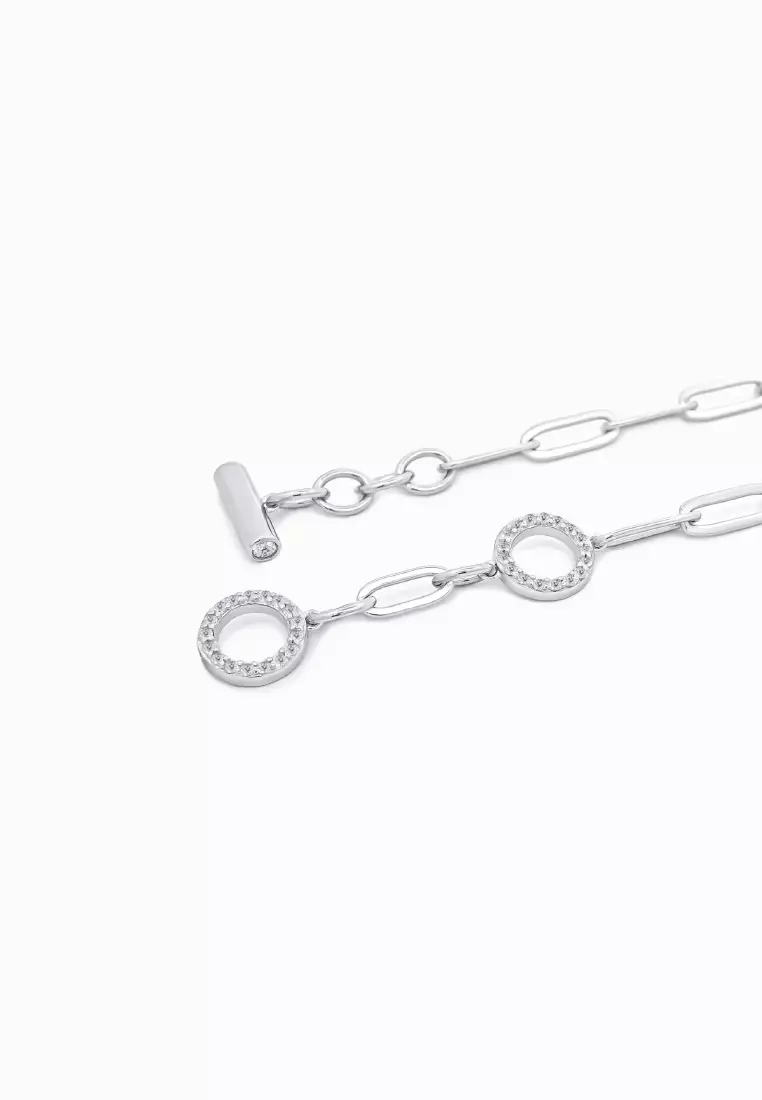 Vinstella Luvis Bear – Mother of Pearl Bracelet (Silver)