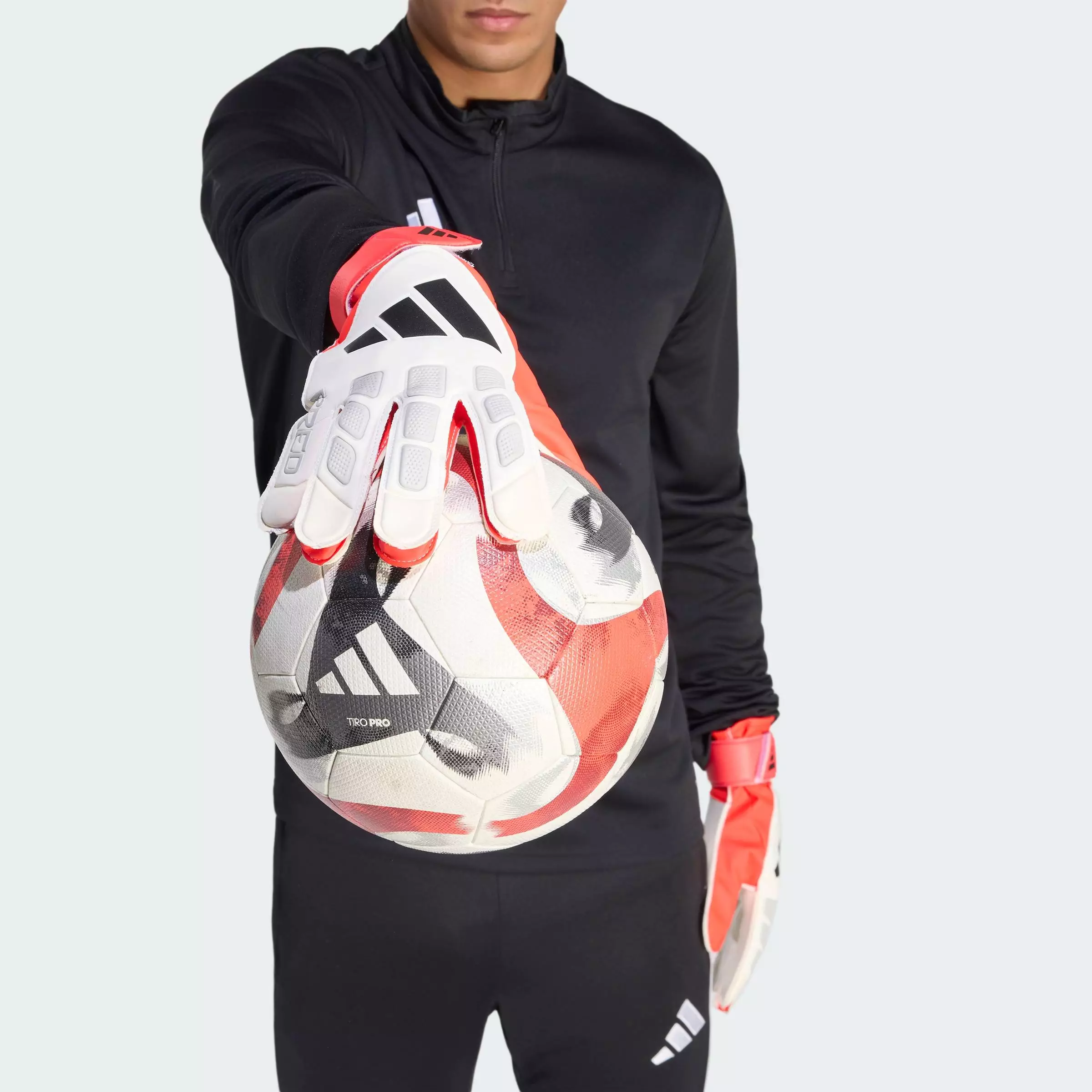 Football PREDATOR GOALKEEPER GLOVE TRAINING Unisex White JY6311