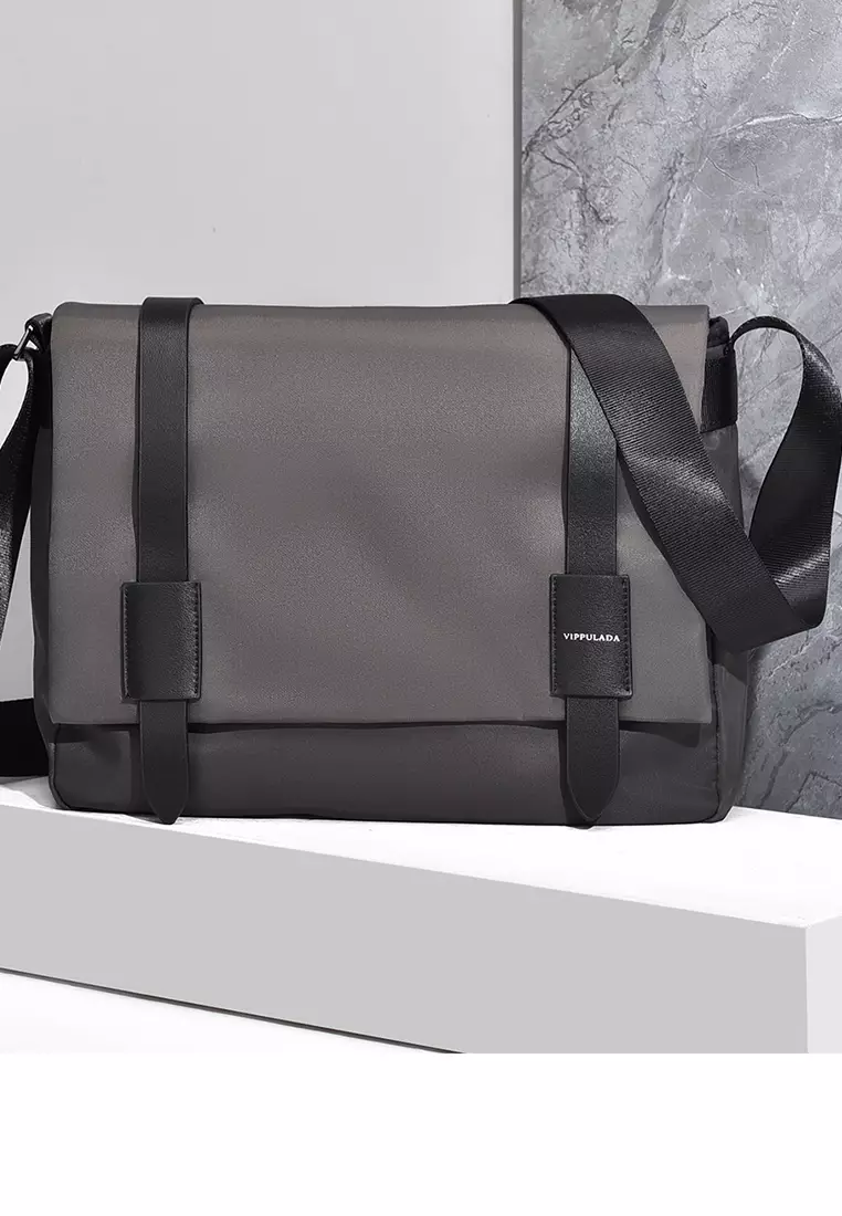 Men's waterproof and wear-resistant casual shoulder crossbody messenger bag