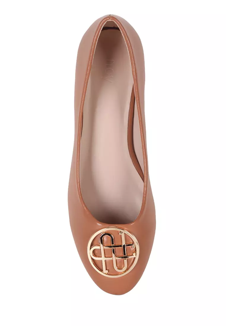 JOSIE J21116 - 2 HEEL SHOES BROWN