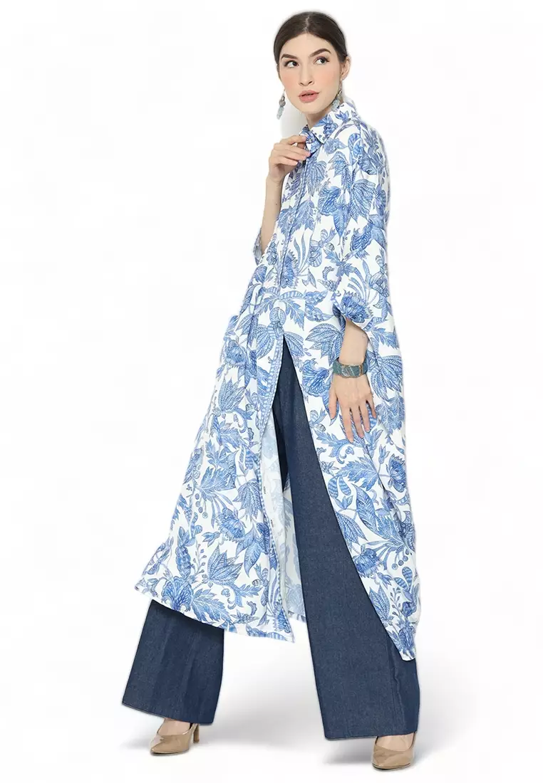 Kanzi Collared Kaftan