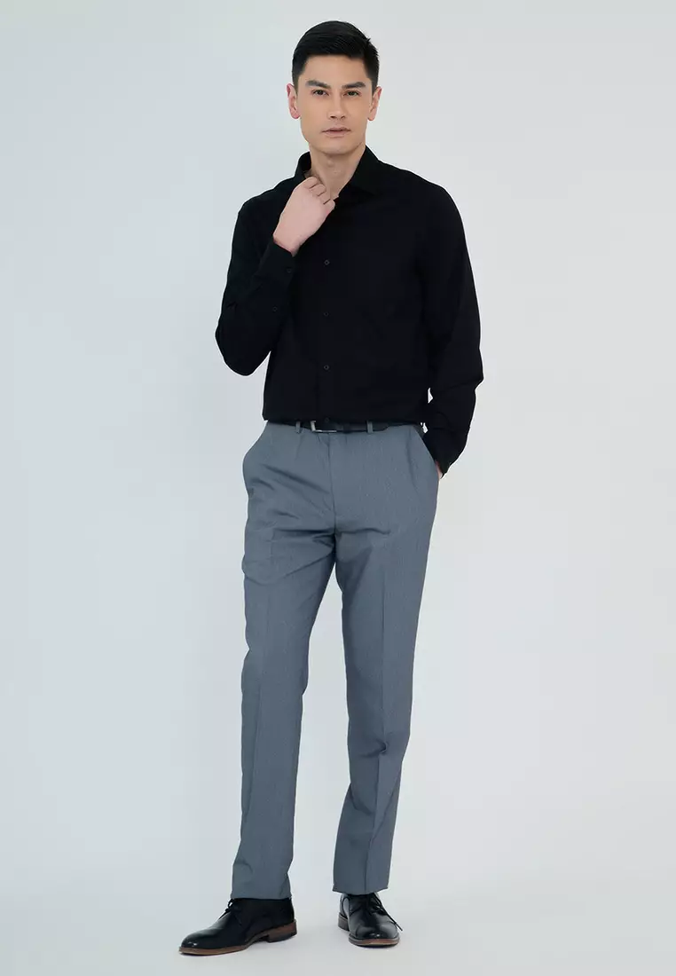 Regular Fit Textured Dress Shirt