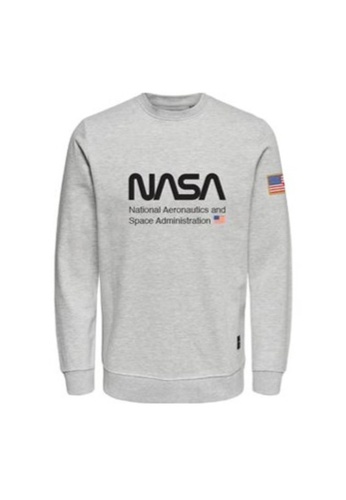 nasa crew neck sweatshirt