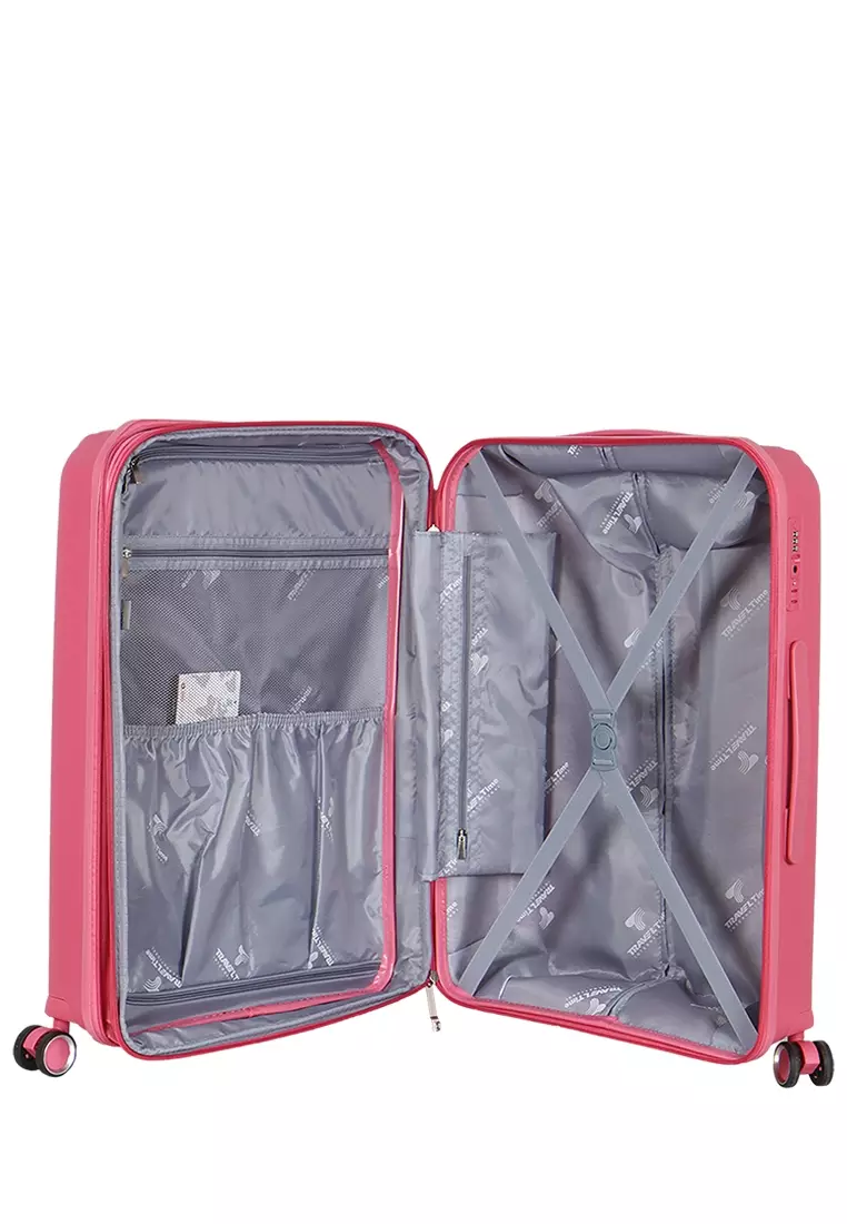 Koper - Trolley Case Travel Time HY821 27 Inch - Fuchia