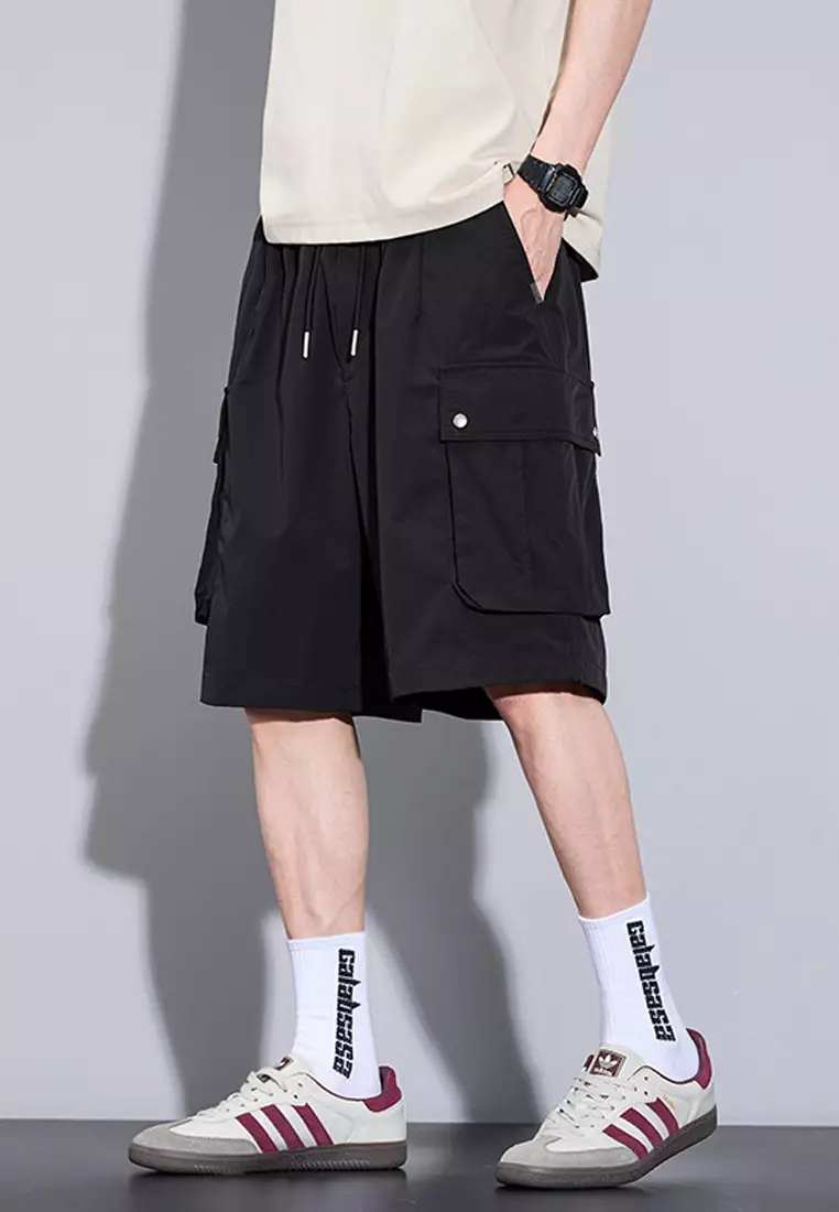 Drawstring Casual Shorts