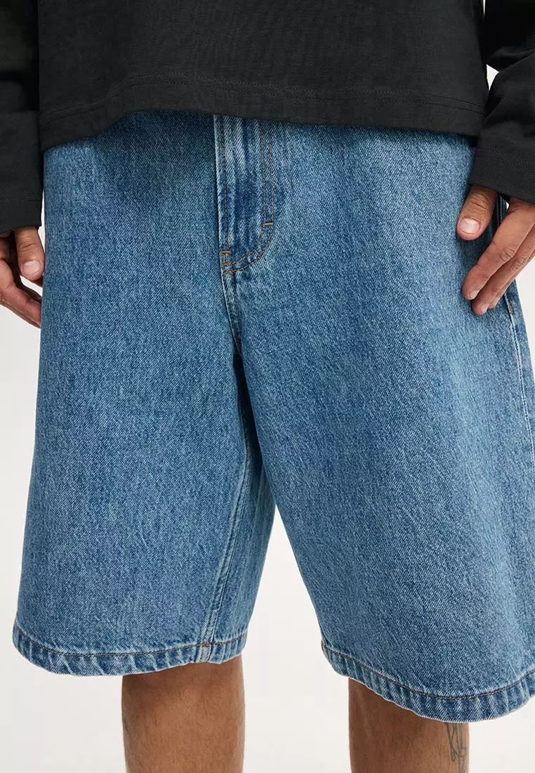 Baggy Denim Short