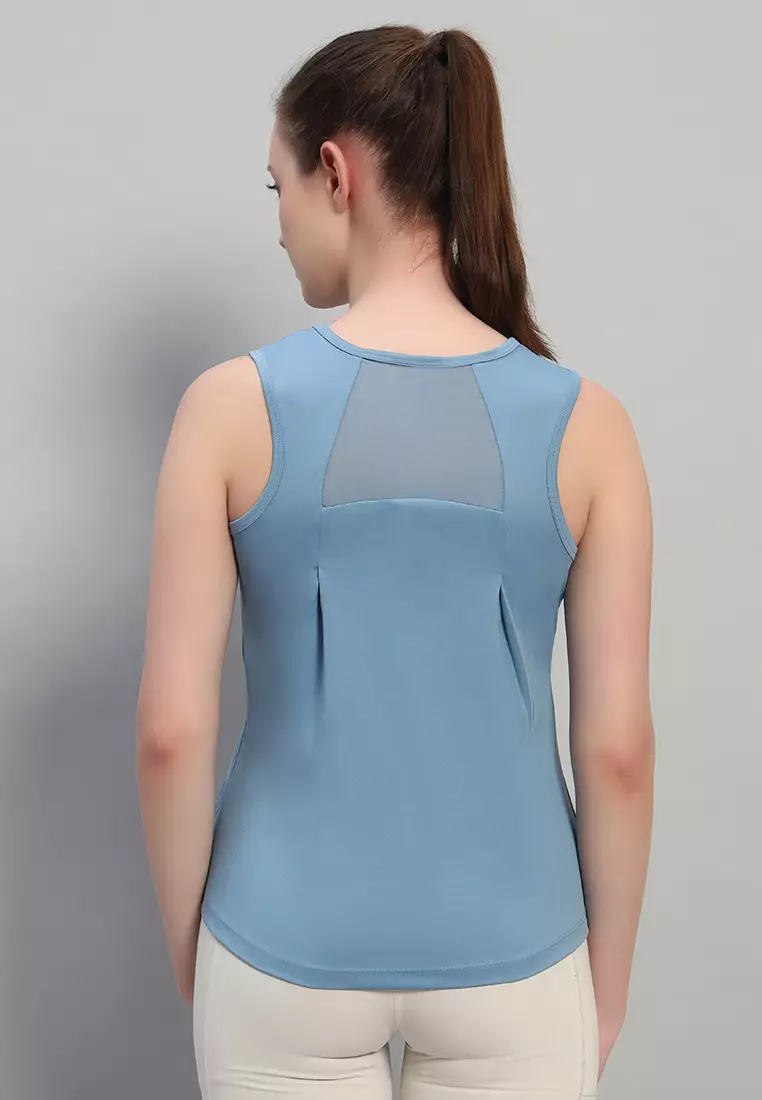 女士表演訓練紫色背心